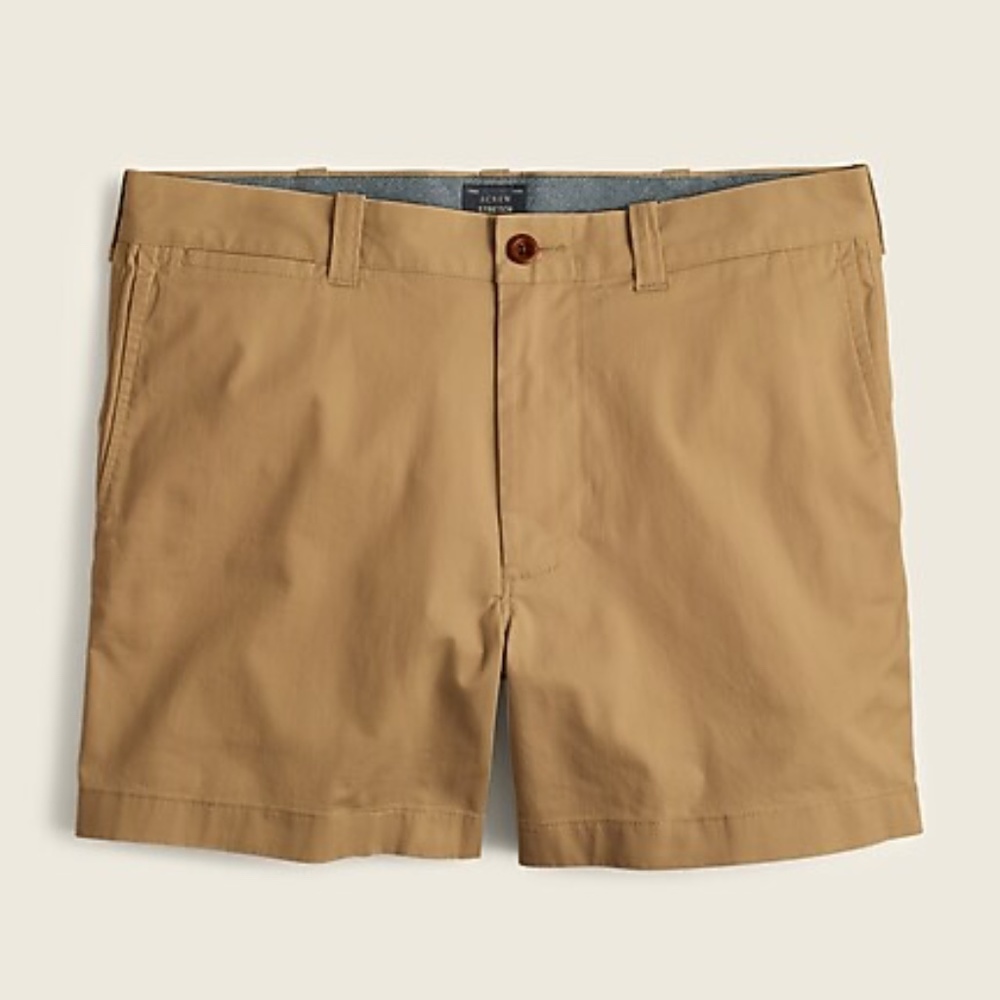 J.Crew - 5" stretch chino short - Dusty khaki - 30" Waist